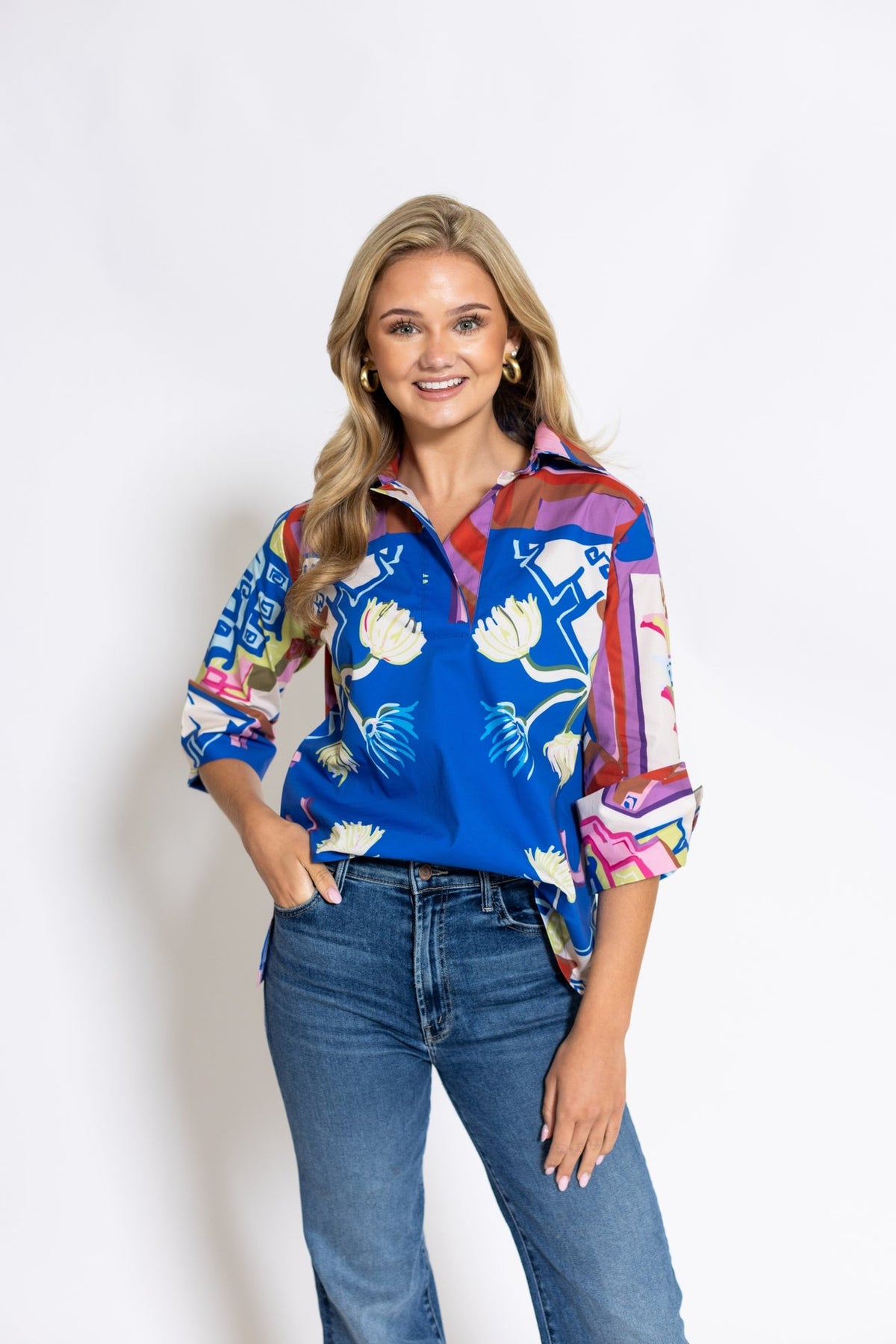 House of MBR Sapphire Ruthie Top