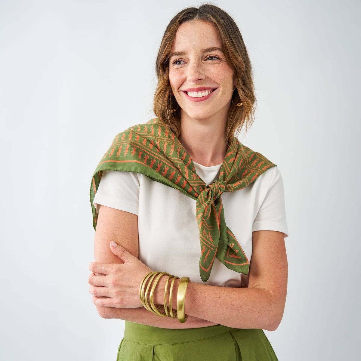 Fox Print Scarf