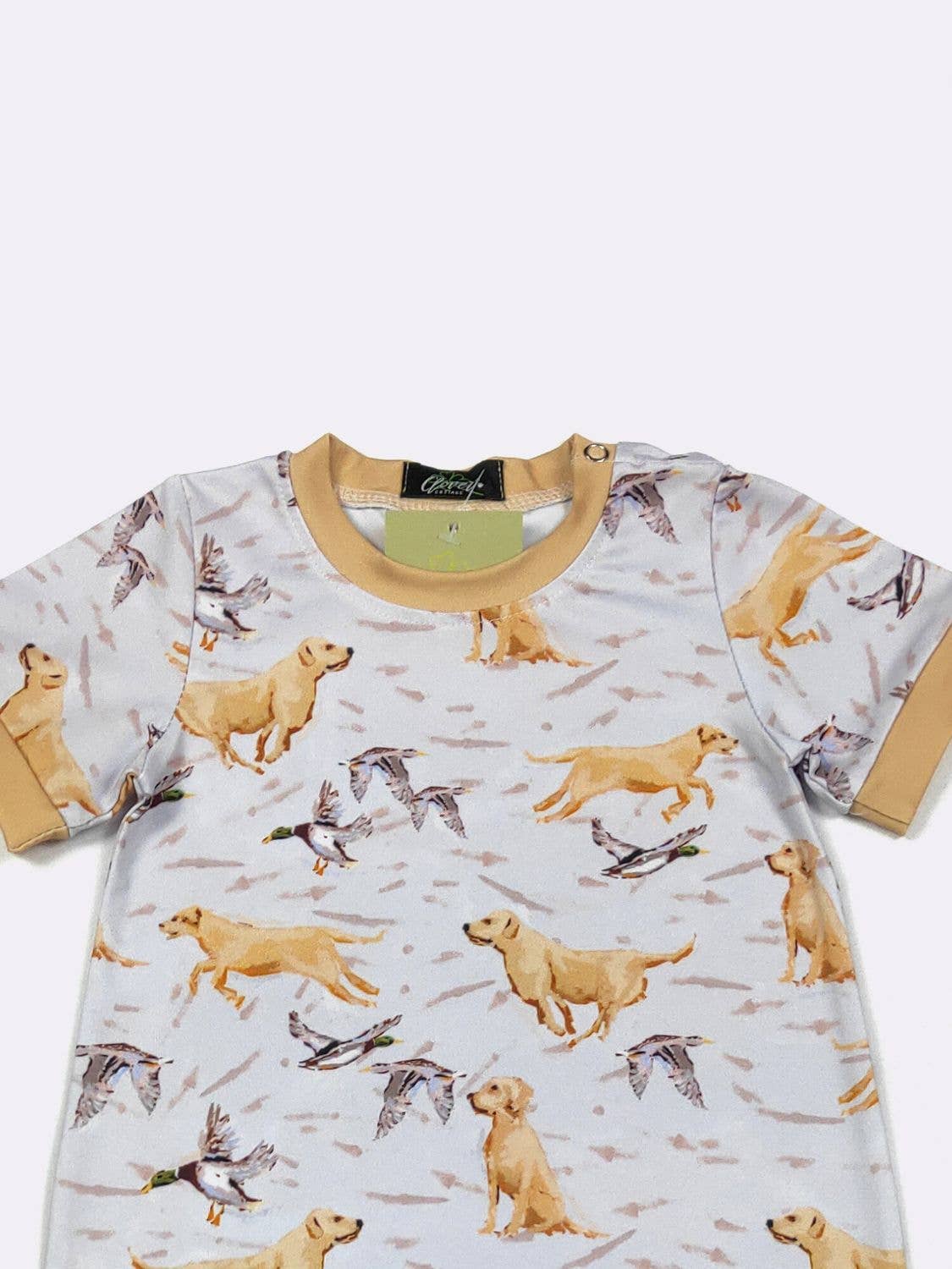 Retriever Boy Romper