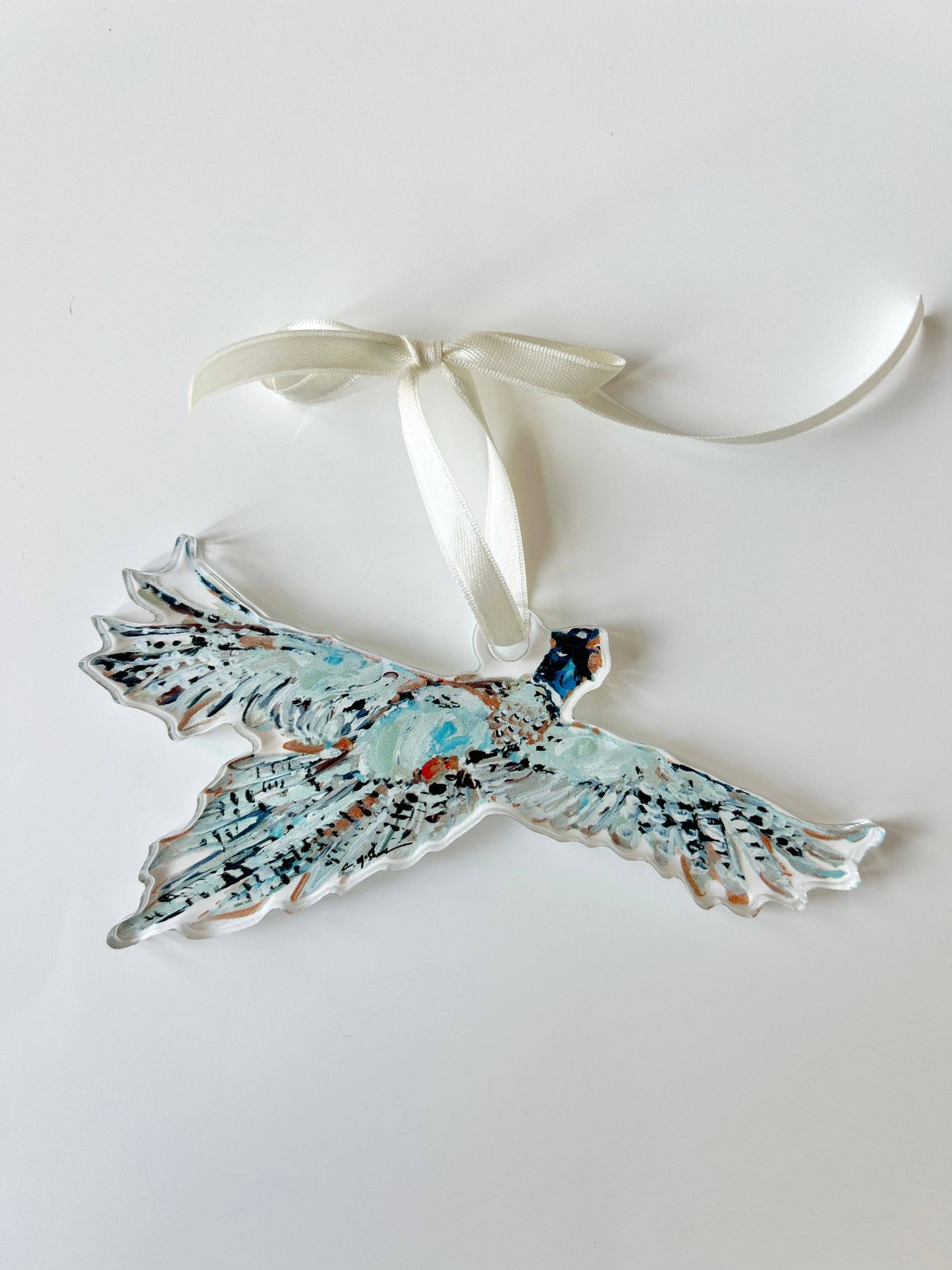 Chelsea McShane “Pheasant" ornament