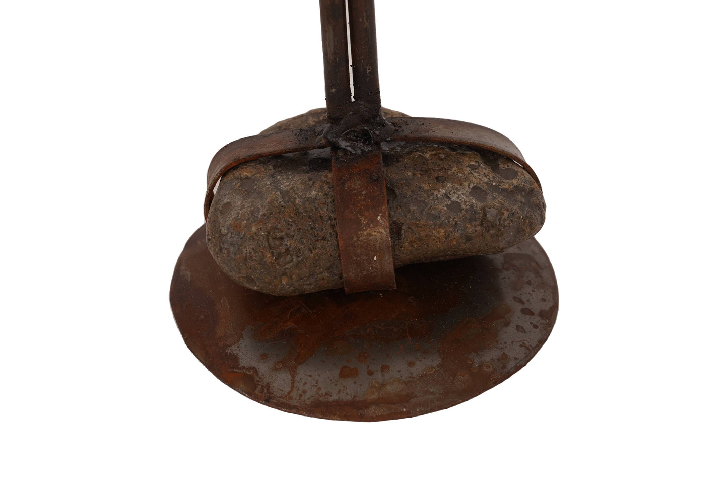 Rock Pedestal Cross Handmade-Beautiful 3 Sizes