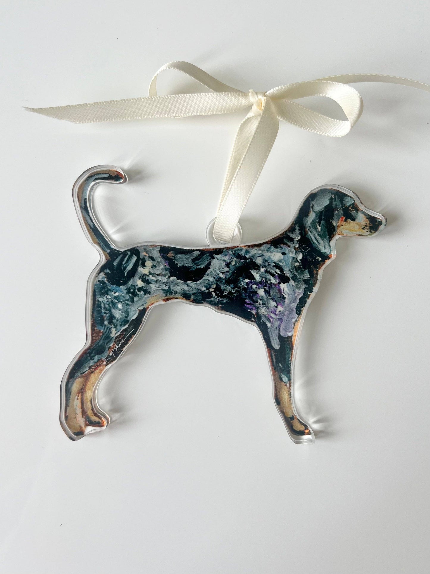 Chelsea McShane “Bluetick Coonhound" ornament