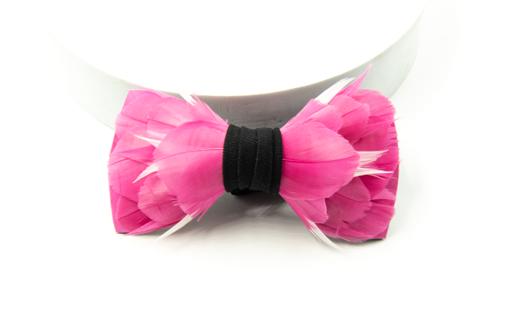 MONARCH AND MARIPOSA Feather Bow Ties