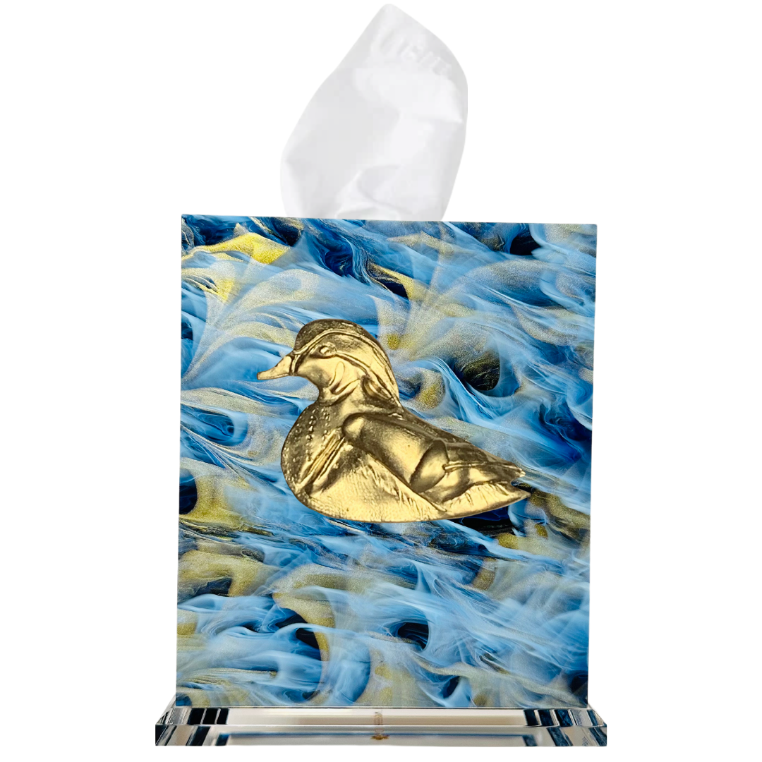 Southern Tribute 
Wood Duck Tissue Box