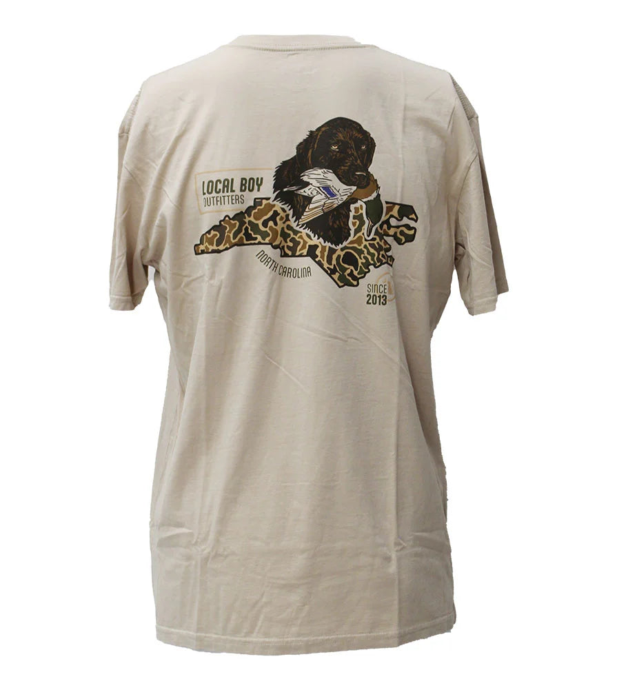 Local Boy Old School Retrieve State T-Shirt