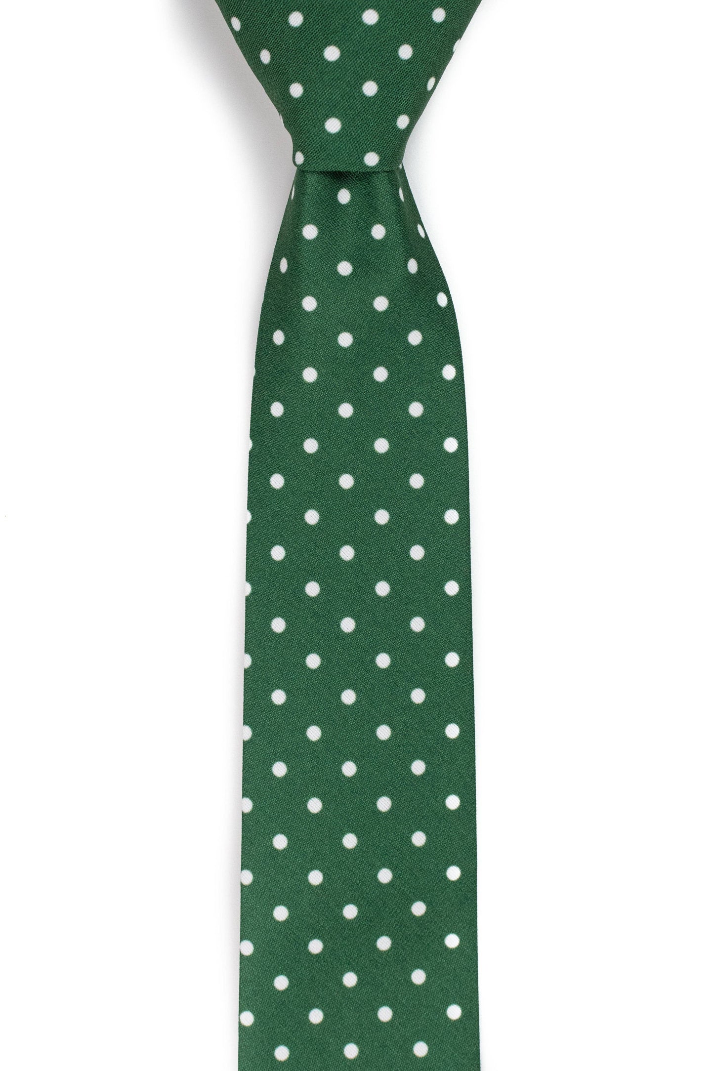 Dublin - Green Polka Dot Neck Tie