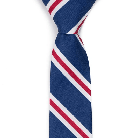 Patriot - Red/White/Blue Striped Neck Tie