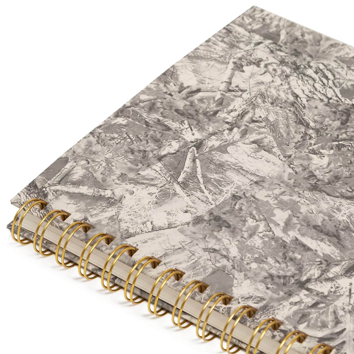Camo Print Hardcover Spiral Notebook