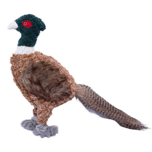 Pheasant Lined Dog Toy