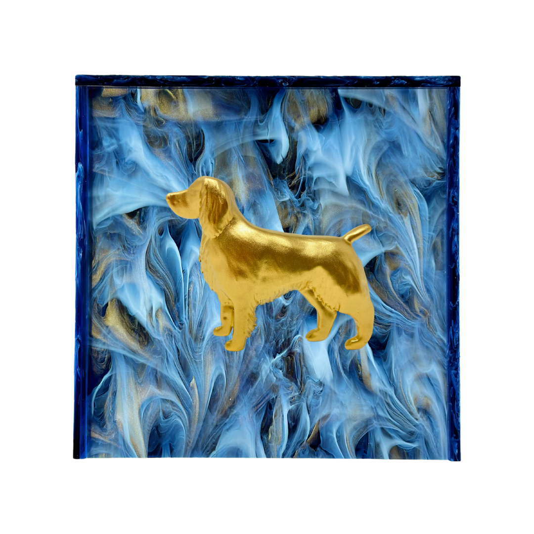 Southern Tribute 
Springer Spaniel Cocktail Napkin Box