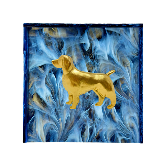 Southern Tribute 
Springer Spaniel Cocktail Napkin Box