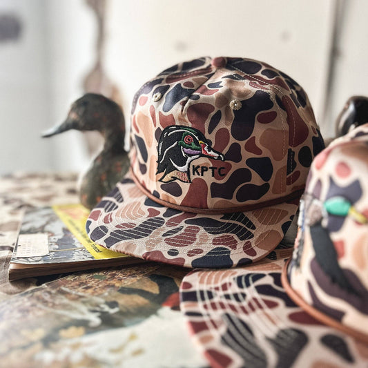 Wood Duck-Woodland Camo - Rope Hat