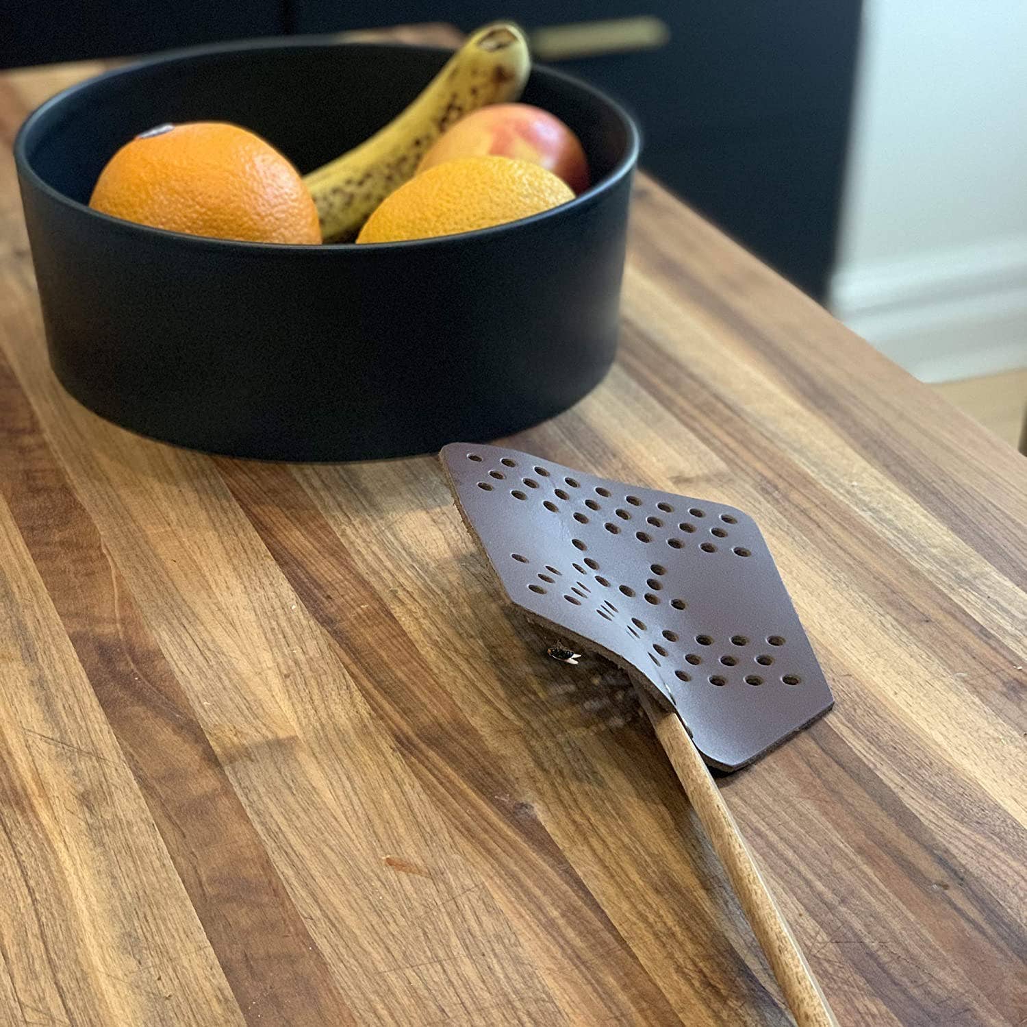 Outset Leather Fly Swatter - Thumbnail 3