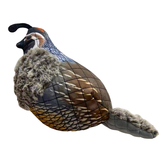 Quail Lined Dog Toy