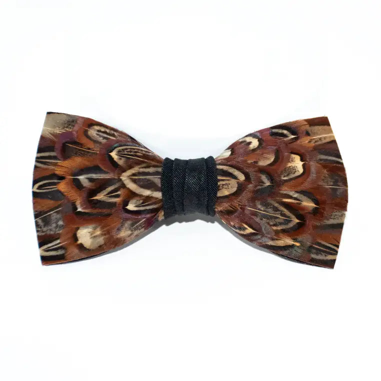 MONARCH AND MARIPOSA Feather Bow Ties