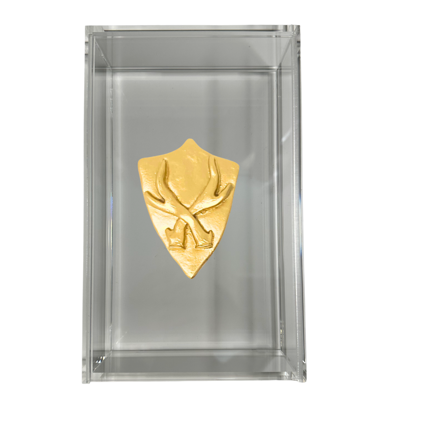 Southern Tribute 
Deer Antlers Guest Towel Box