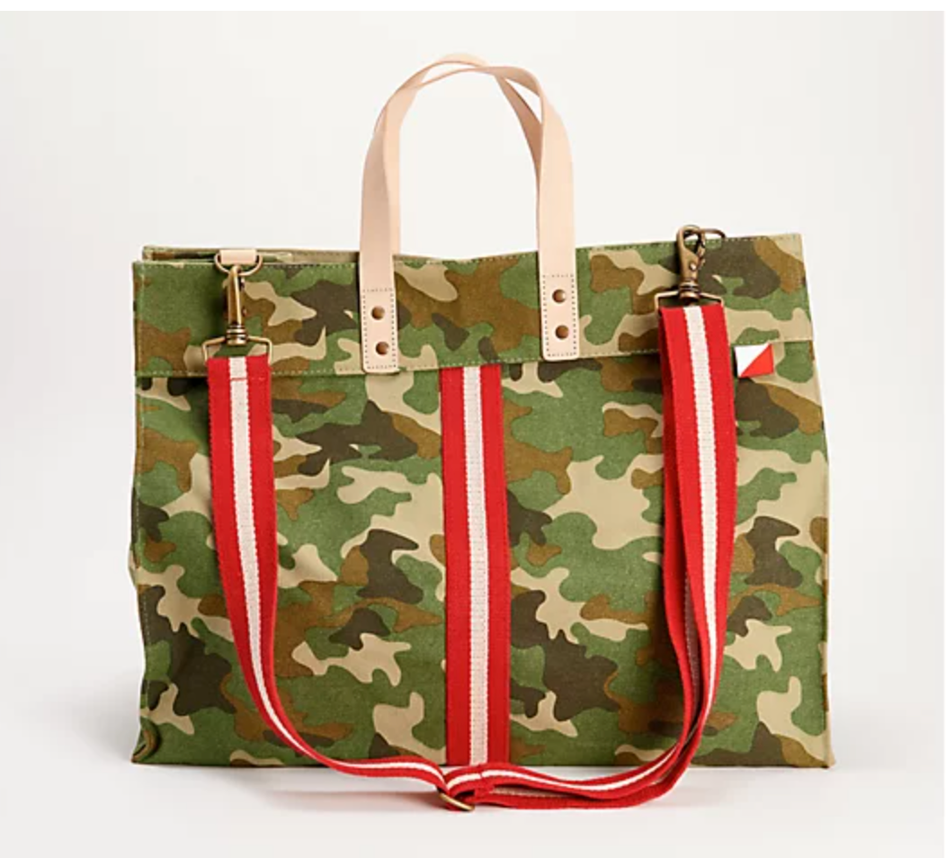 Camo Box Tote with Strap (Limited Edition)