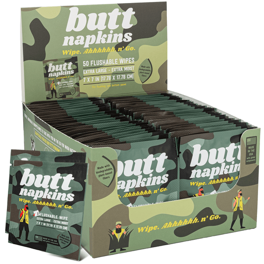 Hunting Butt Napkins