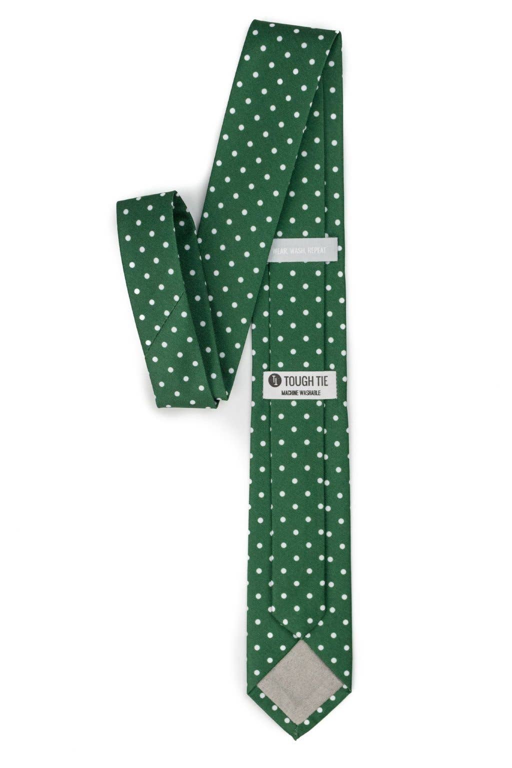 Dublin - Green Polka Dot Neck Tie