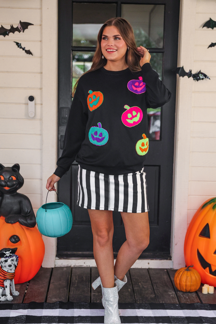 Pumpkin Pop Luxe Pullover