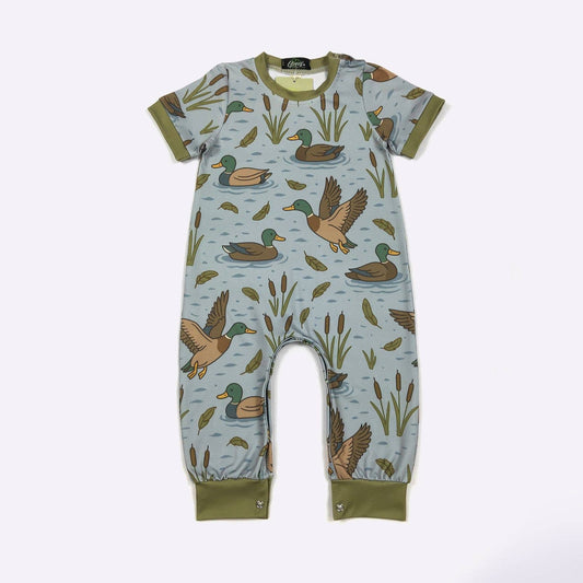 Waterfowl Wonders Boy Romper