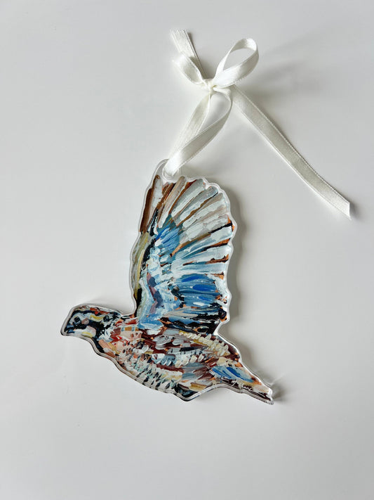 Chelsea McShane “Quaint Quail" ornament