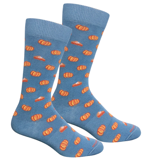 Pumpkin Pie Brown Dog Socks