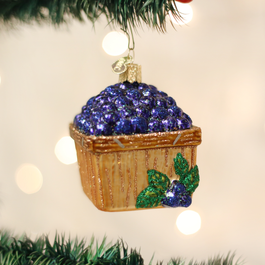 Blueberry Season Ornament
