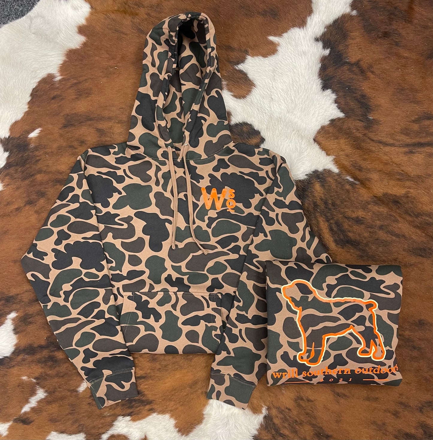 WSO Duck Camo Adult Hoodie