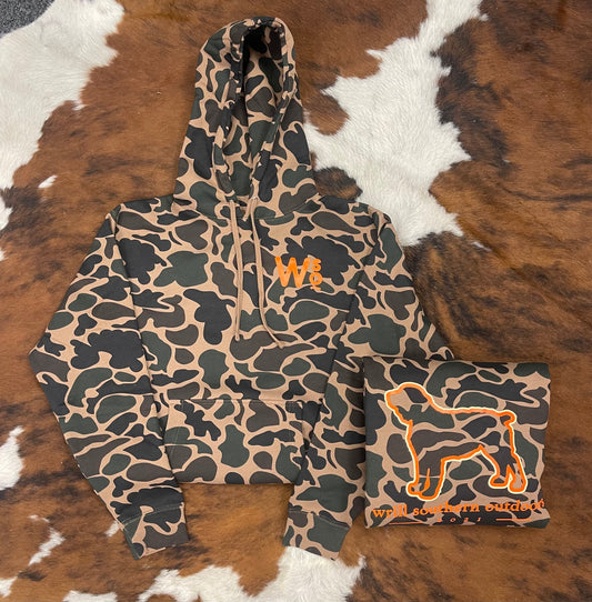 WSO Duck Camo Adult Hoodie