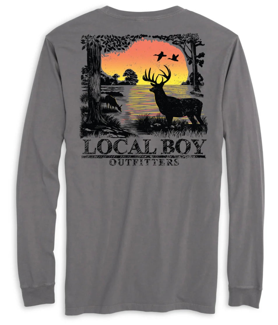Local Boy Twilight Tracker L/S Tee