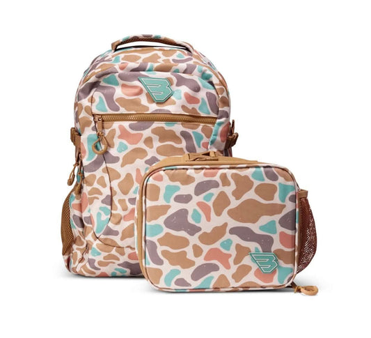 Burlebo Bayside Camo Backpack & Lunchbox ~sold separately