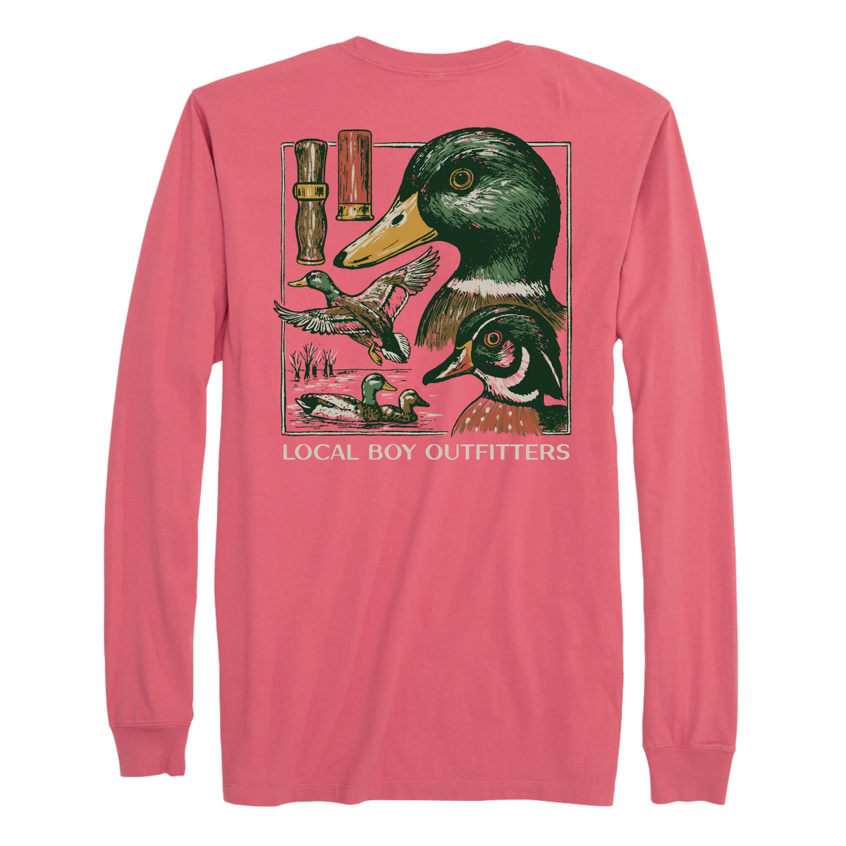 Local Boy Duck Species LS Tee