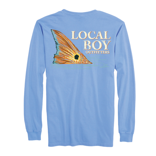 Local Boy Red Fin LS Tee