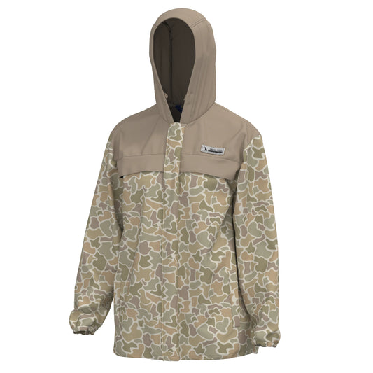 Local Girl Rain Jacket Forest Camo Desert
