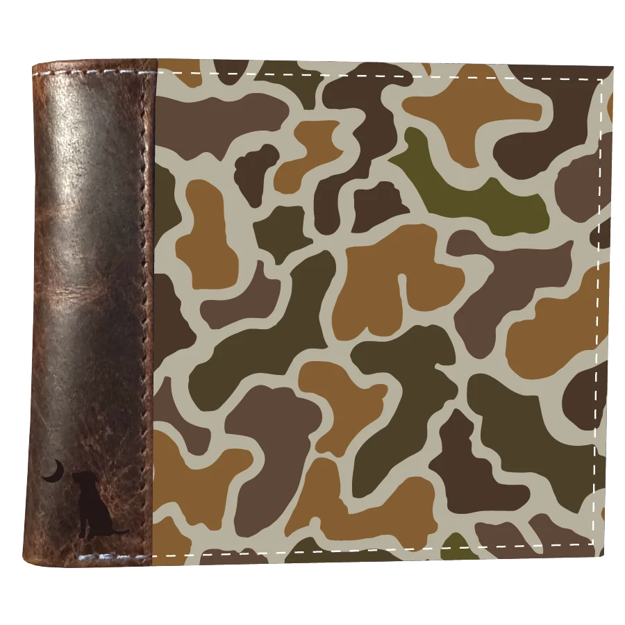 Local Boy Camo Bifold Wallet- Localflage Vintage