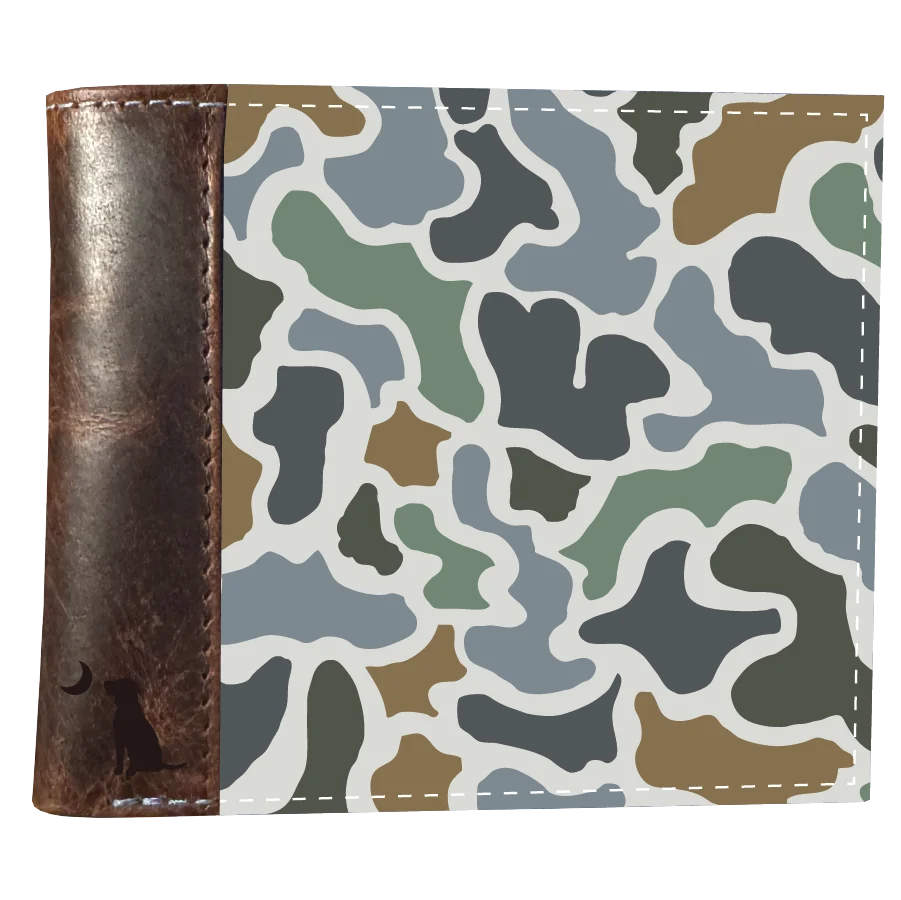 Local Boy Camo Bifold Wallet- Localflage Bluff