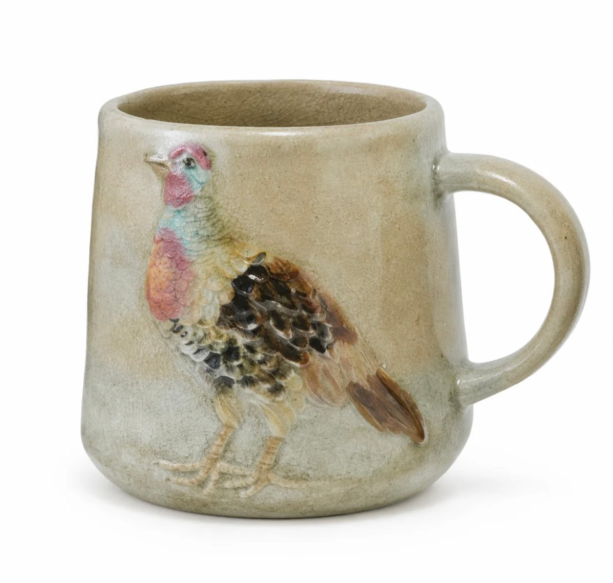 Hand Painted Stoneware Mug