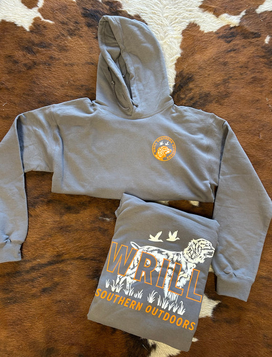 WSO Adult Gray Hoodie