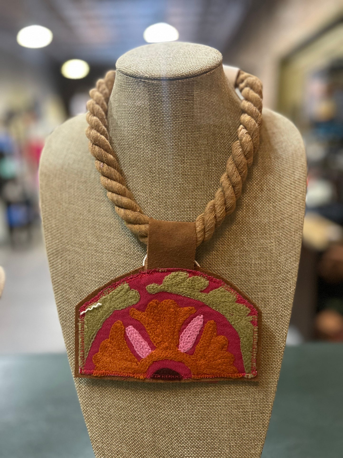 ORIJINAL Kilim Pendant Necklace