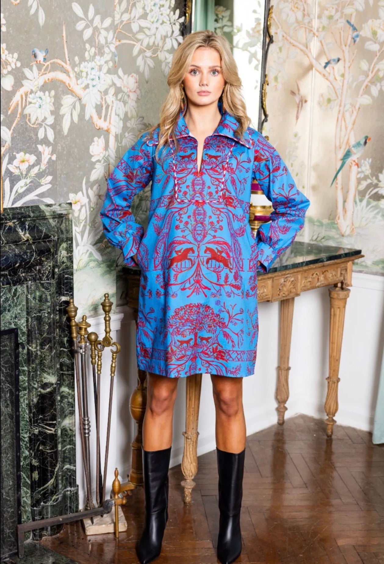 House of MBR Bit and Boll Cassidy Estate Dress Short