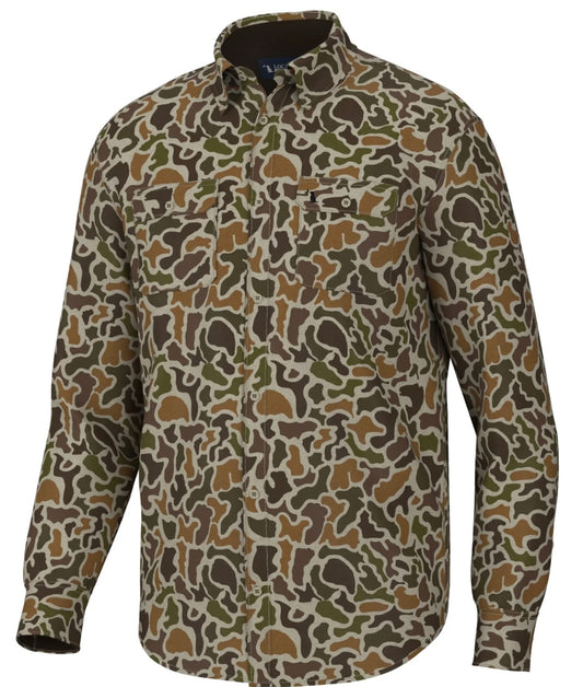 Local Boy Camo Button Up