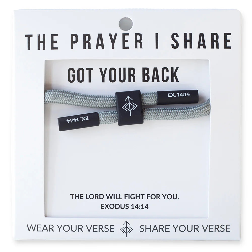 The Prayer I Share Bracelet Got Your Back
