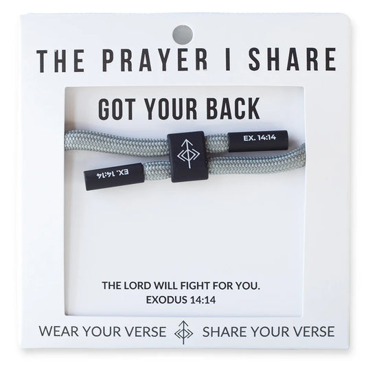 The Prayer I Share Bracelet Got Your Back