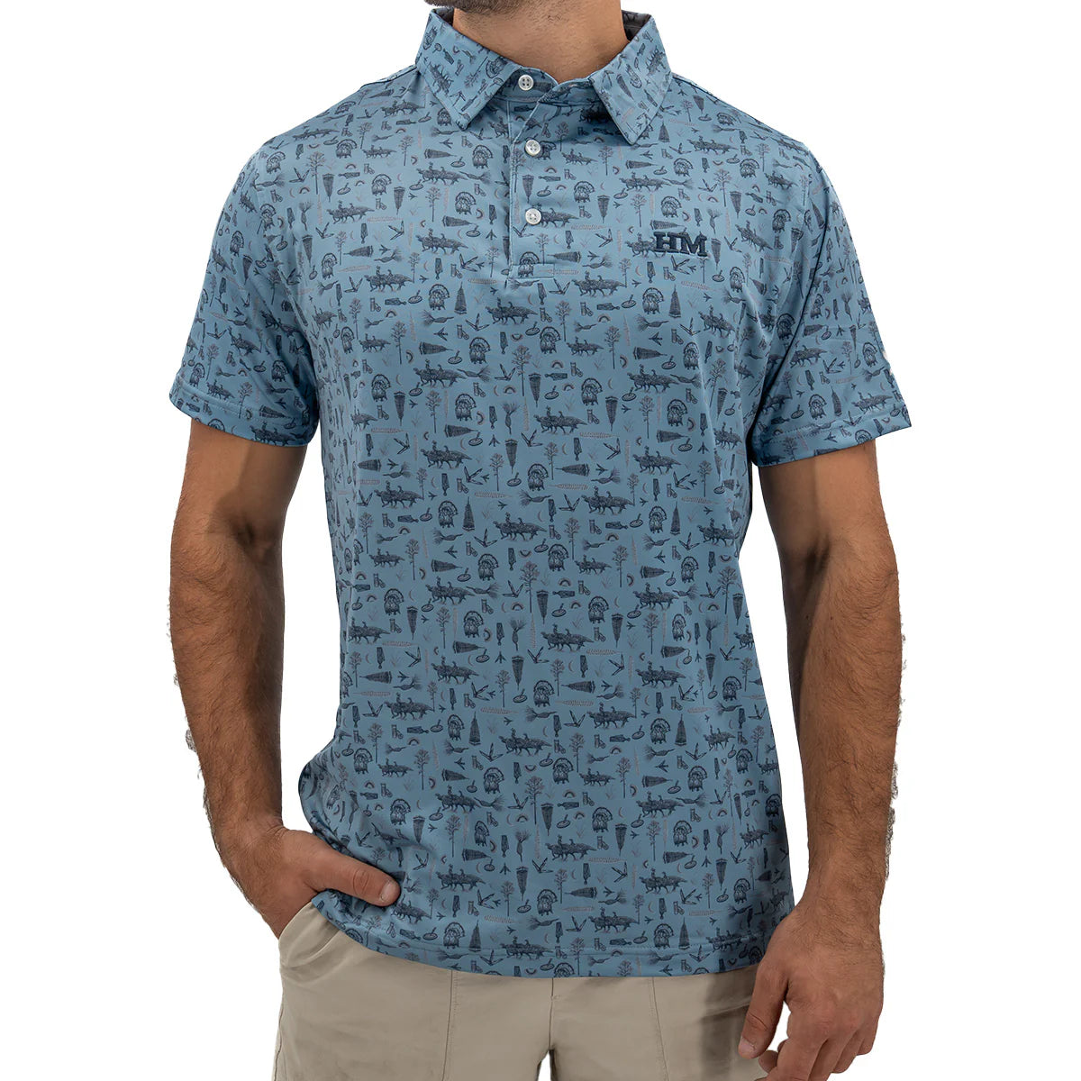 Hurricane Marsh Performance Polo Tom of all trades