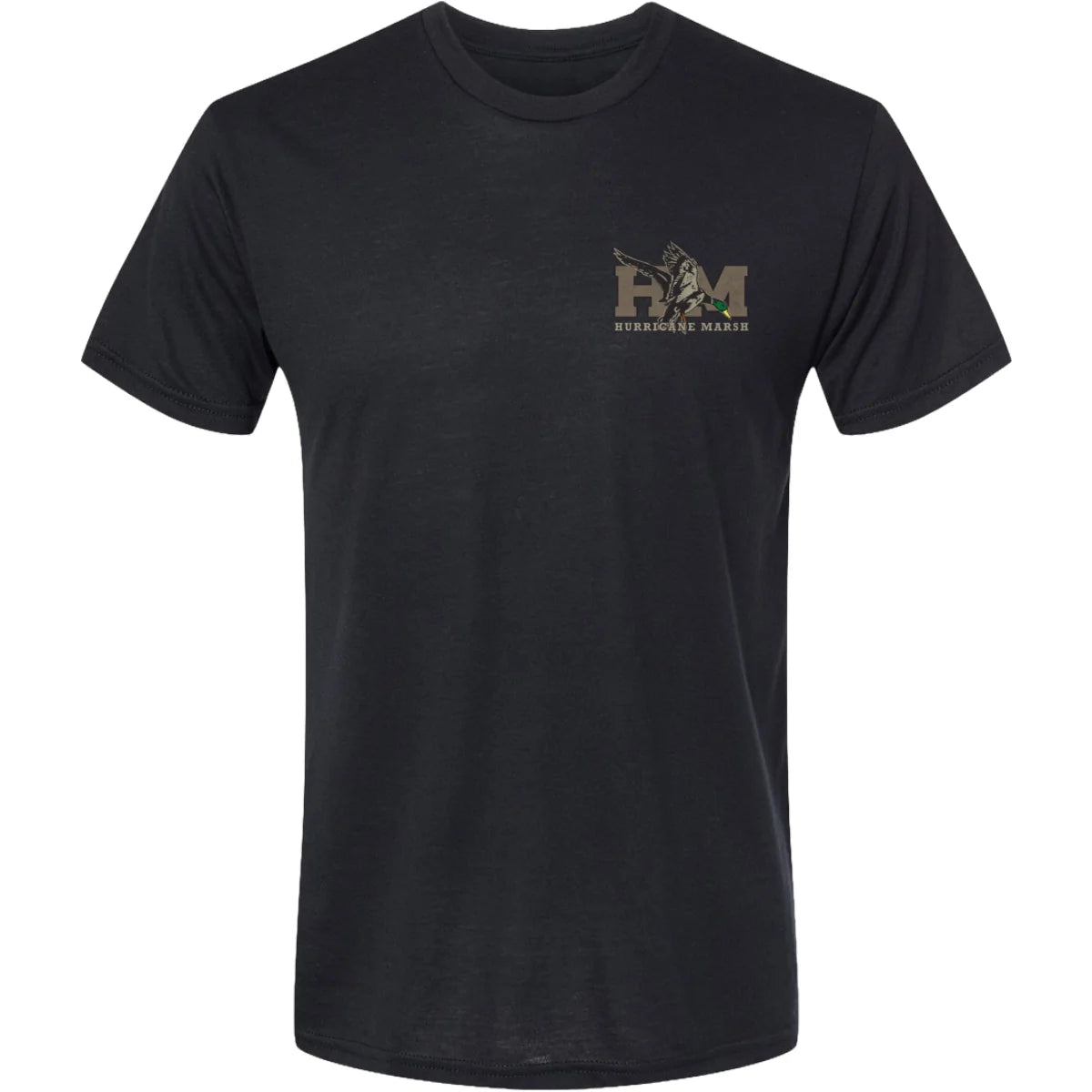 HM The Old School Greenhead Tee - Heather Black