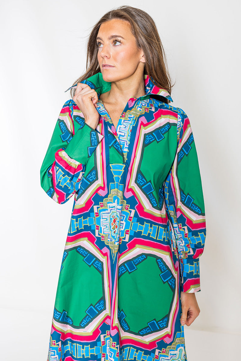 House of MBR Portico Diana Dress Long
