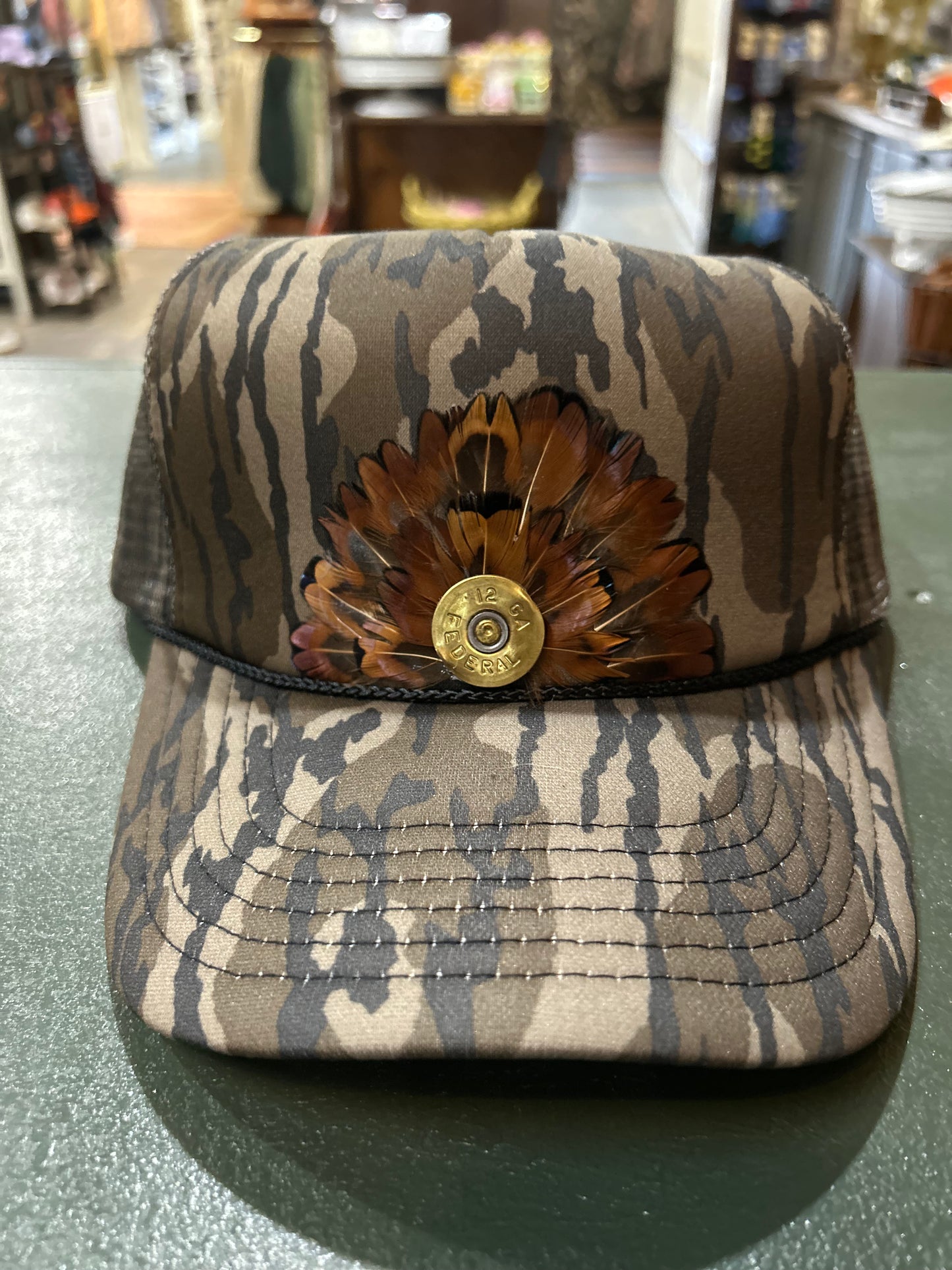 FTHR Bottomland Camo Feather + Shotgun Shell