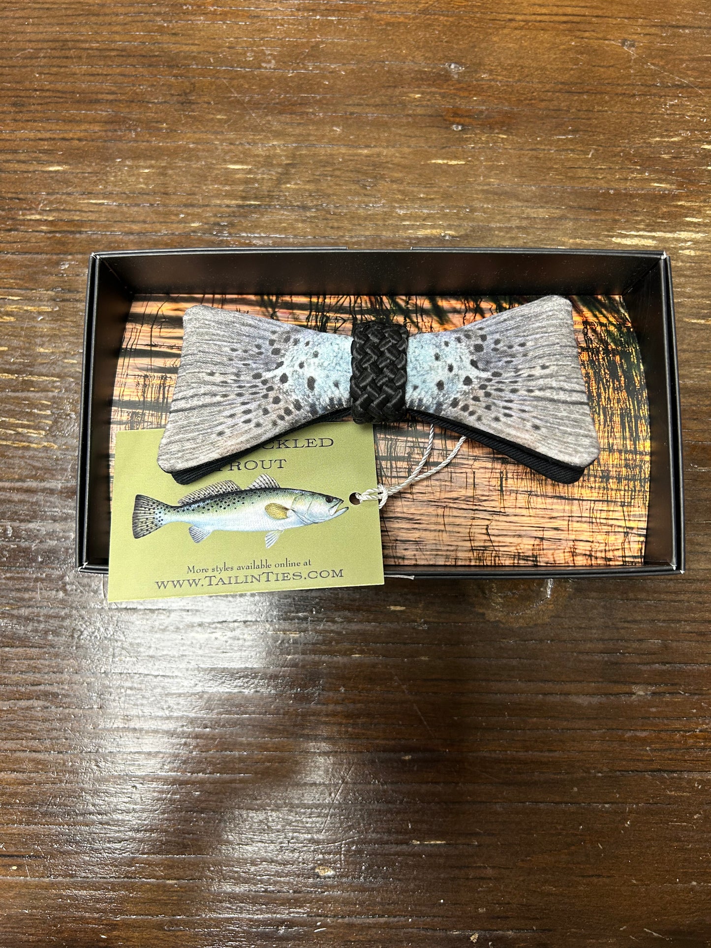 Tailin Ties The Speckled Trout