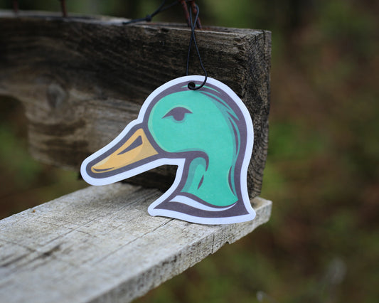 Scent South Air Freshener-Duck Head- Scent:Black Ice